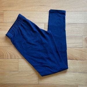 Garage Heathered Navy Leggings
